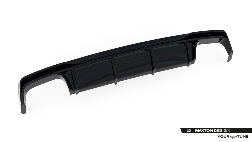 Diffusore Posteriore Audi A6 C8 S-Line — dettaglio del fissaggio