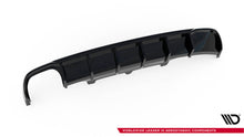 Load image into Gallery viewer, Diffusore Posteriore Audi A6 C7 (doppio terminale su un lato) — montato sulla vettura