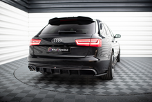Load image into Gallery viewer, Diffusore Posteriore Audi A6 C7 (doppio terminale su un lato) — particolare della finitura