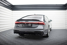 Load image into Gallery viewer, Diffusore Posteriore Audi A7 C8 S-Line — vista d'insieme