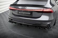 Load image into Gallery viewer, Diffusore Posteriore Audi A7 C8 S-Line — dettaglio del profilo