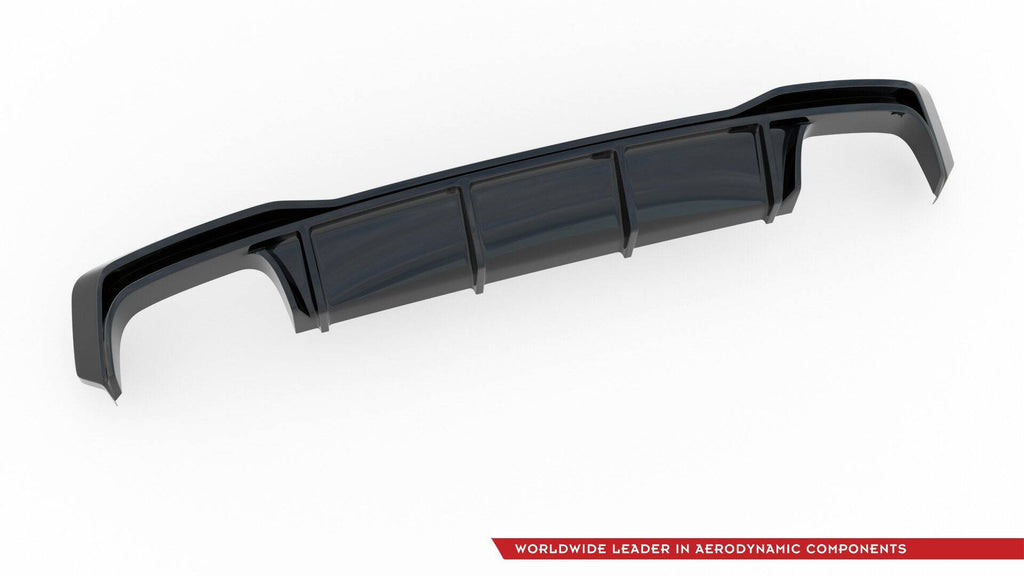 Diffusore Posteriore Audi A7 C8 S-Line — particolare della finitura