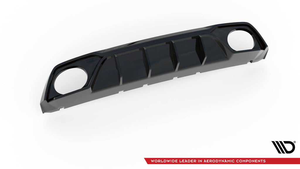 Diffusore Posteriore Audi RS3 8Y — dettaglio del fissaggio