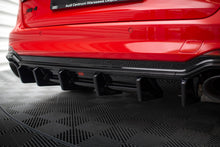 Carica l'immagine nel visualizzatore di Gallery, Diffusore posteriore Maxton Design per Audi RS4 B9 e B9 Facelift, ABS nero lucido