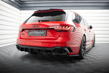 Carica l'immagine nel visualizzatore di Gallery, Diffusore posteriore Audi RS4 B9 Facelift - dettaglio della finitura nero lucido