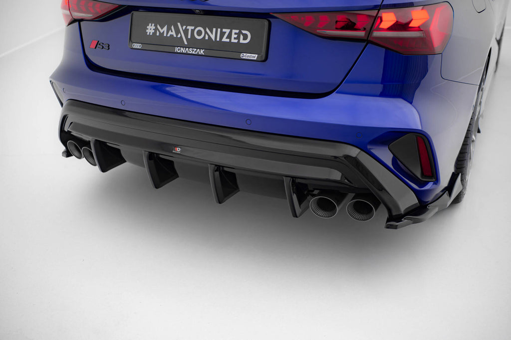 Diffusore Posteriore Audi S3 Berlina 8Y Facelift — vista d'insieme