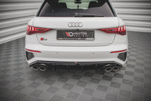 Carica l'immagine nel visualizzatore di Gallery, Diffusore posteriore Maxton Design per Audi S3 Sportback 8Y, ABS nero lucido — particolare della finitura