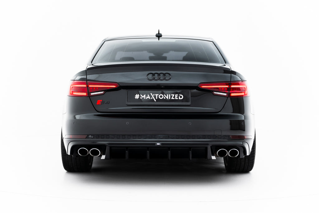 Diffusore Posteriore Audi S4 B9 — particolare della finitura