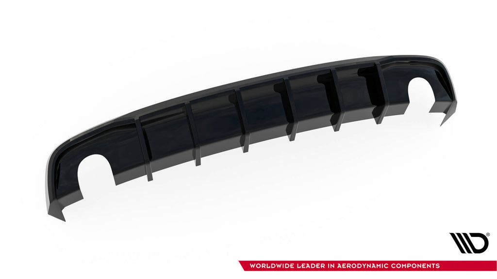 Diffusore Posteriore Audi A5 8T Facelift S-Line (scarico singolo su entrambi i lati) — montato sulla vettura