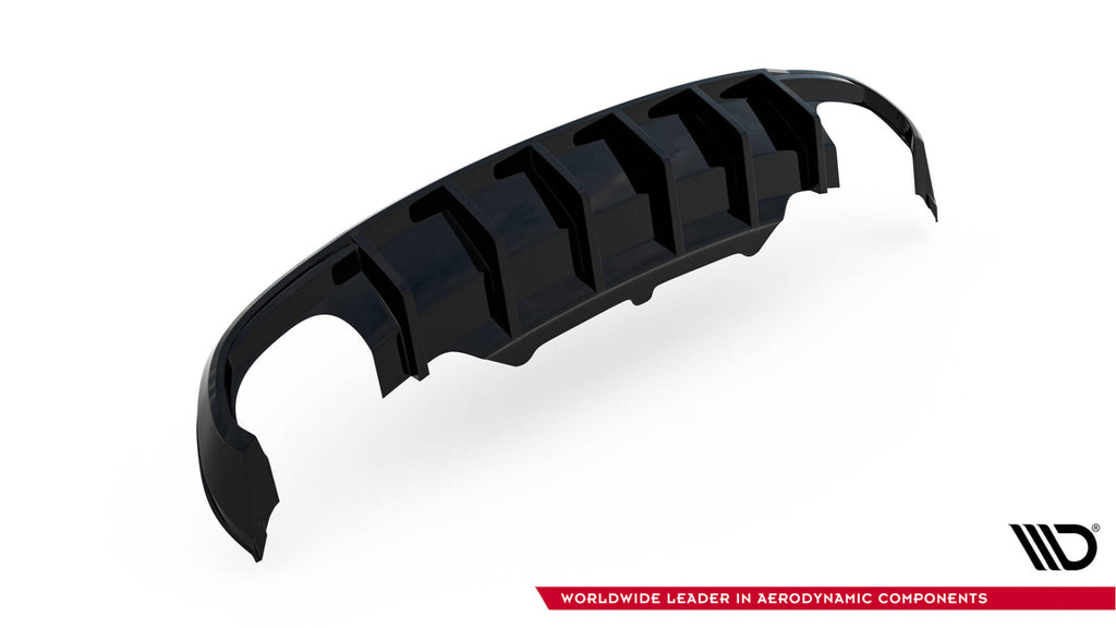 Diffusore Posteriore Audi S5 8T S-Line — dettaglio del profilo