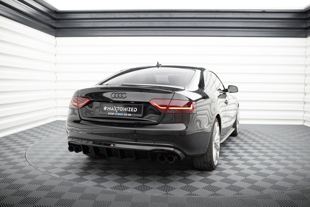 Diffusore Posteriore Audi S5 8T S-Line — montato sulla vettura