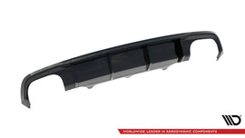 Diffusore Posteriore Audi S6 Station Wagon C7 — dettaglio del profilo