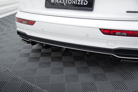 Diffusore posteriore Maxton Design per Audi SQ5 e Q5 S-Line Mk2, ABS nero lucido - vista d'insieme