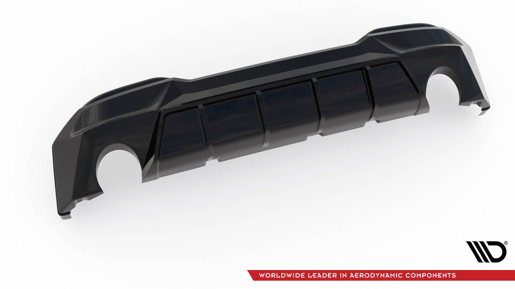 Diffusore Posteriore BMW 2 G42 — particolare della finitura