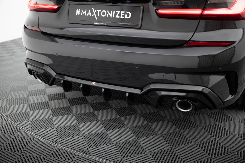 Diffusore Posteriore BMW 3 M-Pack G20 / G21 — particolare del bordo