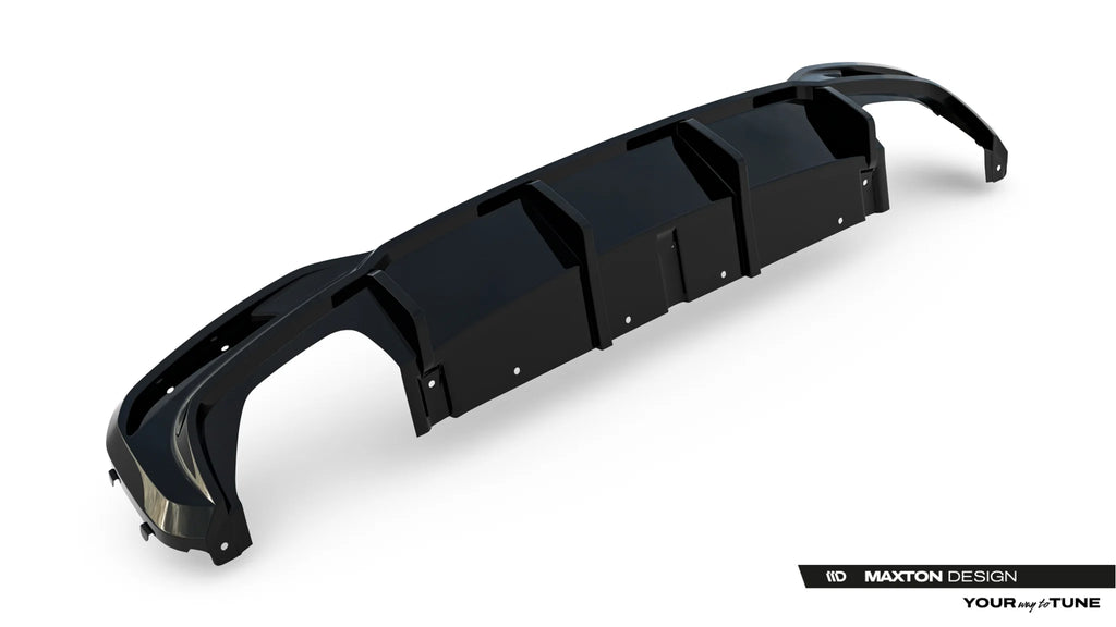 Diffusore Posteriore Audi S5 F5 Facelift — dettaglio del profilo