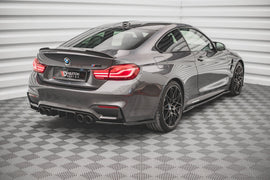 Diffusore posteriore Maxton Design compatibile con BMW M4 F82, ABS nero lucido