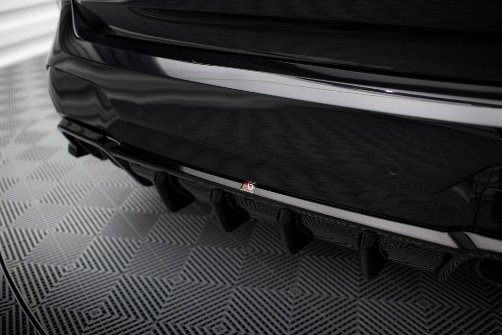 Diffusore Posteriore BMW X3 M F97 — particolare della finitura