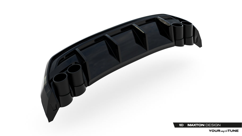 Diffusore Posteriore Audi A3 Sportback 8Y Facelift S-Line — montato sulla vettura