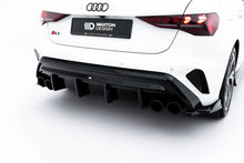 Carica l'immagine nel visualizzatore di Gallery, Diffusore Posteriore Audi A3 Sportback 8Y Facelift S-Line — vista posteriore