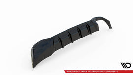 Diffusore posteriore Maxton Design per Ford Focus ST-Line Station Wagon Mk4, ABS nero lucido