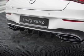 Diffusore posteriore Mercedes CLA AMG-Line X118 montato sulla Shooting Brake