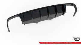 Diffusore Posteriore Porsche Macan EV Mk1 Facelift GTS / Sport Design — dettaglio del profilo