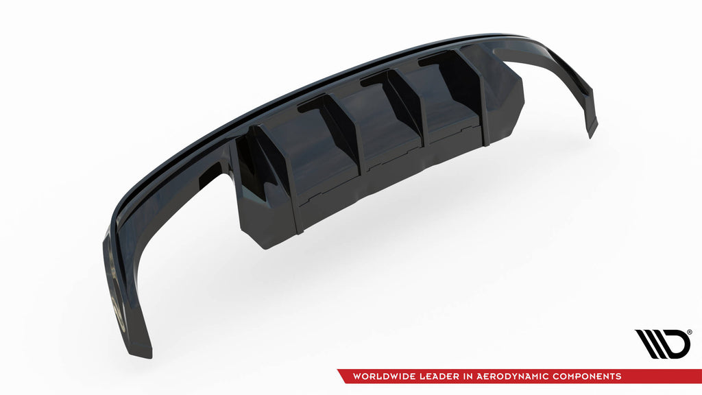 Diffusore Posteriore Skoda Octavia RS Mk4 — vista posteriore