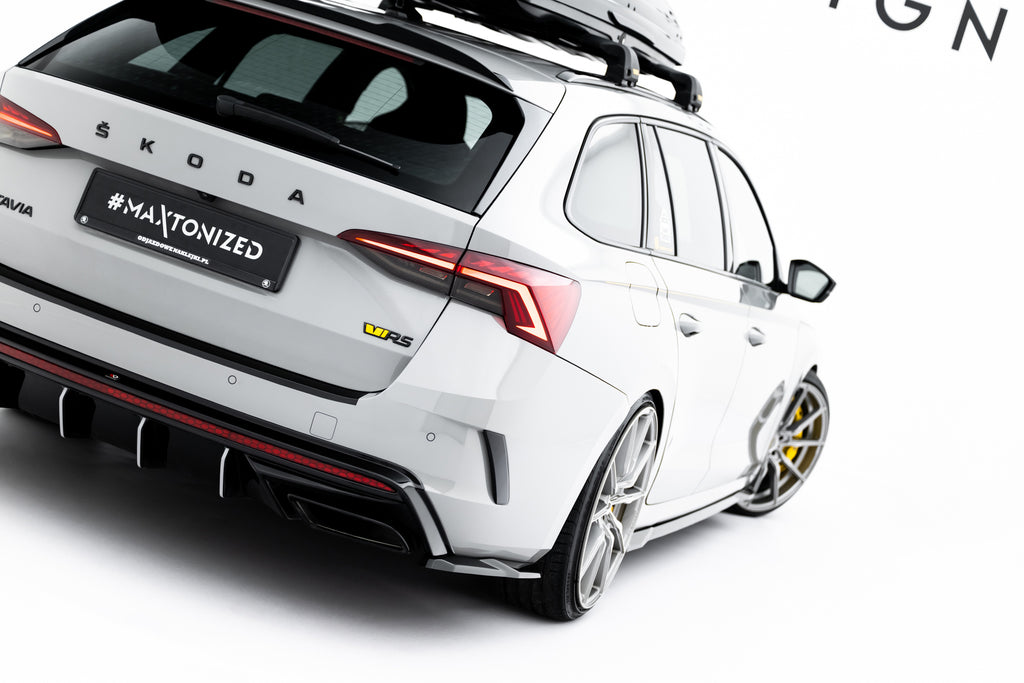 Diffusore Posteriore Skoda Octavia RS Mk4 — montato sulla vettura