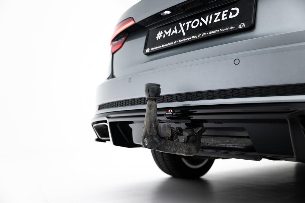 Diffusore Posteriore V.2 Audi A4 B9 S-Line — particolare del bordo