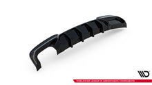 Load image into Gallery viewer, Diffusore Posteriore V.2 BMW Serie 5 F10 M-Pack (doppio terminale su un lato) — vista posteriore