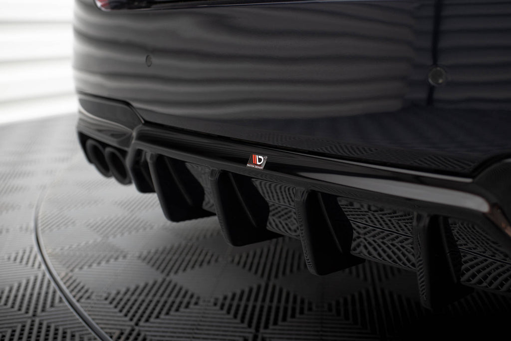 Diffusore Posteriore V.2 BMW Serie 5 F10 M-Pack — montato sulla vettura