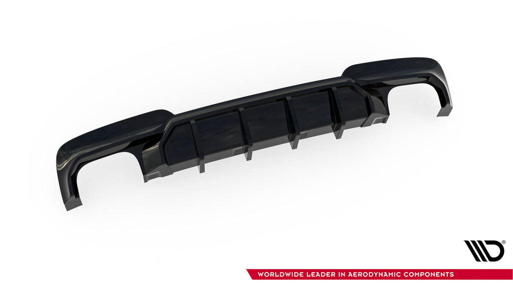 Diffusore Posteriore V.2 BMW Serie 5 F10 M-Pack — particolare della finitura