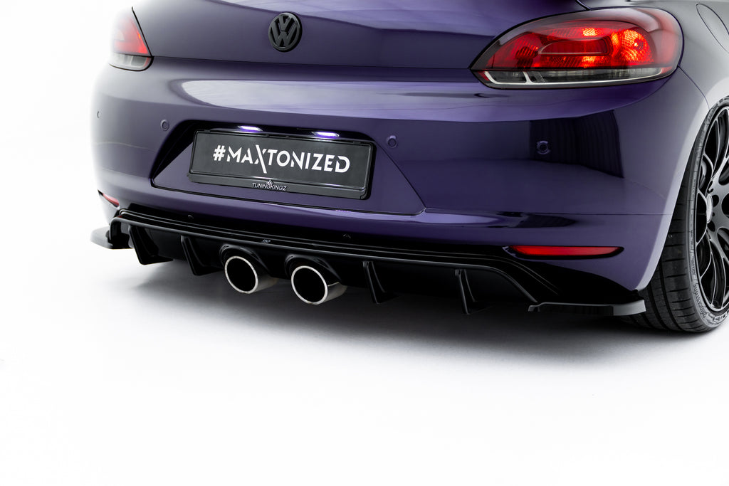 Diffusore Posteriore V.2 Volkswagen Scirocco Mk3 — vista laterale