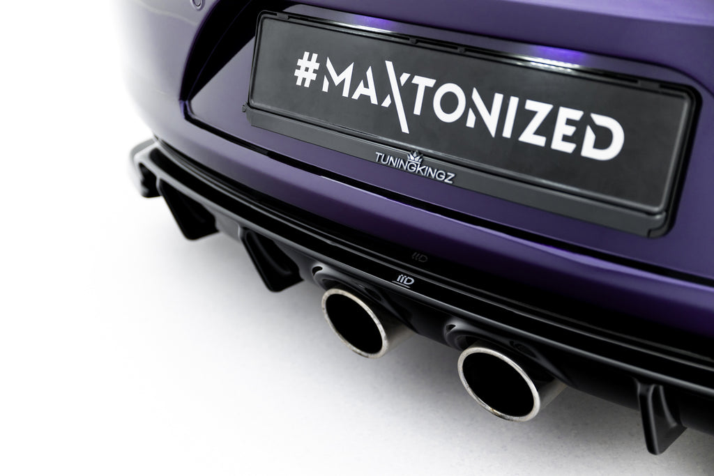 Diffusore Posteriore V.2 Volkswagen Scirocco Mk3 — particolare della finitura