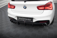 Load image into Gallery viewer, Diffusore Posteriore V.3 BMW Serie 1 F20 Facelift M-Pack (doppio terminale su un lato) — montato sulla vettura