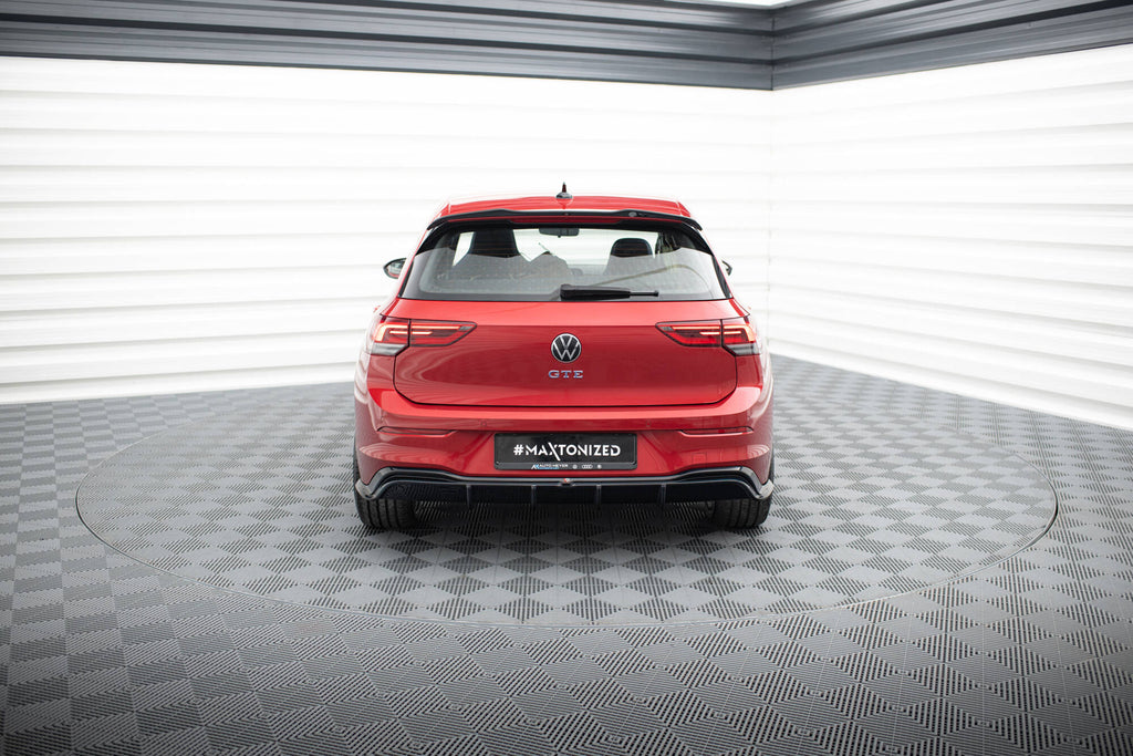 Diffusore Posteriore Volkswagen Golf Mk8 GTE / R-Line — dettaglio del profilo