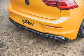 Diffusore posteriore Maxton Design per Volkswagen Golf Mk8 Hatchback, ABS nero lucido