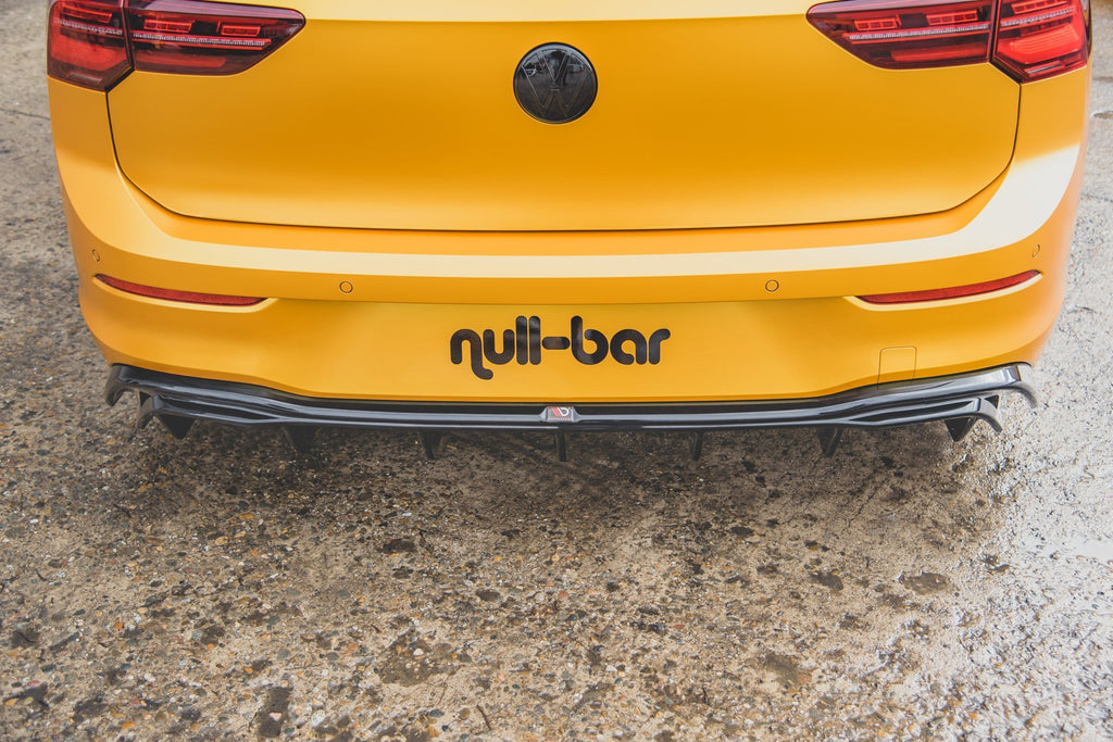 Diffusore posteriore Volkswagen Golf Mk8 - vista di dettaglio