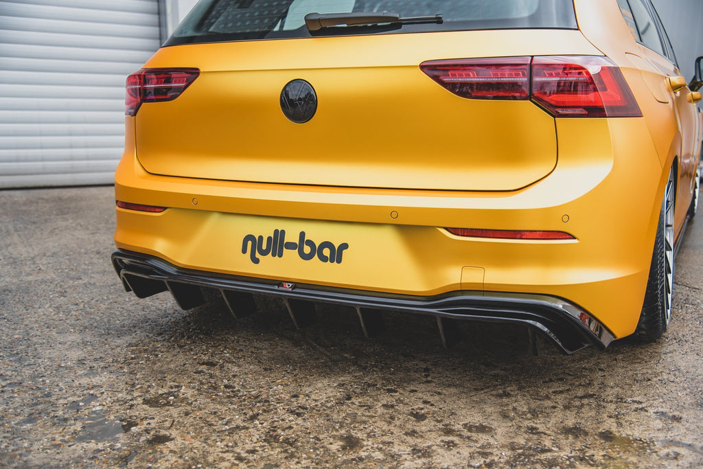 Diffusore posteriore Volkswagen Golf Mk8 Hatchback - vista posteriore