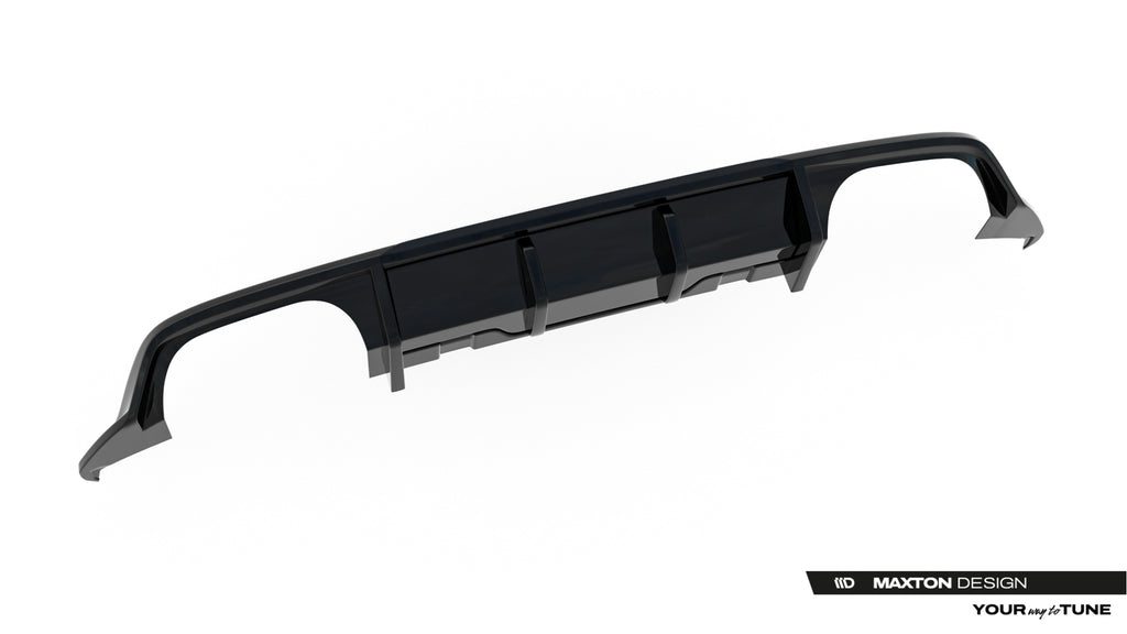 Diffusore Posteriore Volkswagen Golf R Station Wagon Mk8 Facelift — vista d'insieme