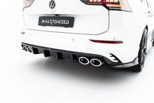 Load image into Gallery viewer, Diffusore Posteriore Volkswagen Golf R Station Wagon Mk8 Facelift — particolare della finitura