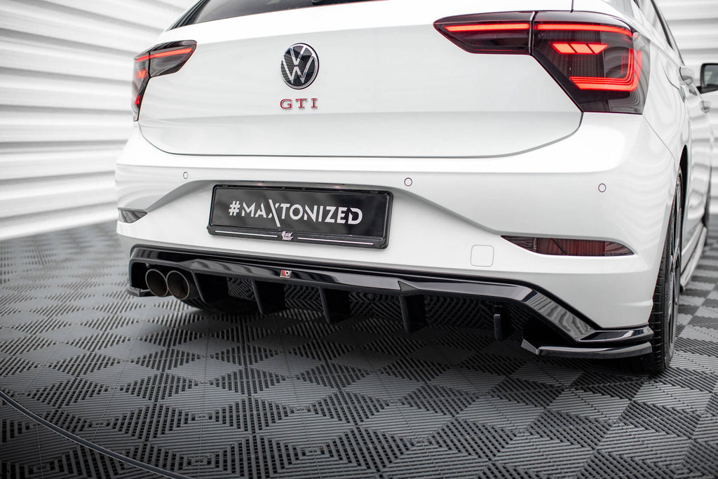 Diffusore Posteriore Volkswagen Polo GTI Mk6 Facelift — vista laterale
