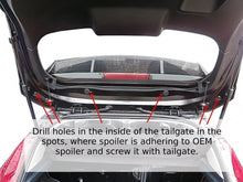 Carica l'immagine nel visualizzatore di Gallery, Dettaglio dello spoiler tetto in vetroresina per Ford Fiesta Mk7