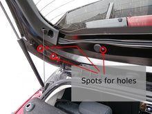Carica l'immagine nel visualizzatore di Gallery, Spoiler tetto RS Look Ford Fiesta Mk7 vista laterale