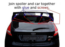 Carica l'immagine nel visualizzatore di Gallery, Spoiler tetto in vetroresina Maxton per Ford Fiesta Mk7 e Mk7 Facelift