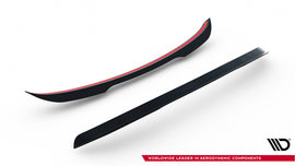 Estensione spoiler Maxton Design per Renault Clio RS Mk4, ABS nero lucido