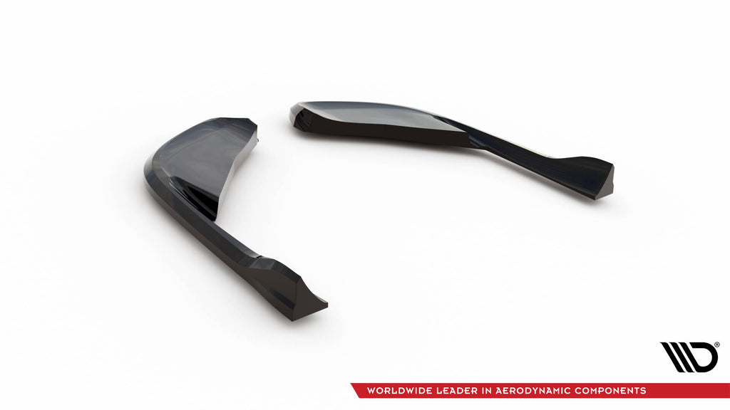 Set di Splitter Alfa Romeo Giulia Quadrifoglio — montato sulla vettura