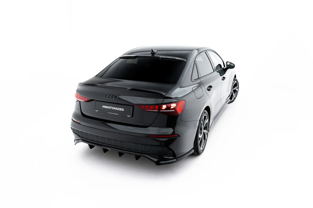 Set di Splitter Audi A3 Berlina 8Y Facelift — vista dall'alto