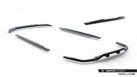 Set di Splitter Audi A5 Sportback F5 Facelift — dettaglio del profilo